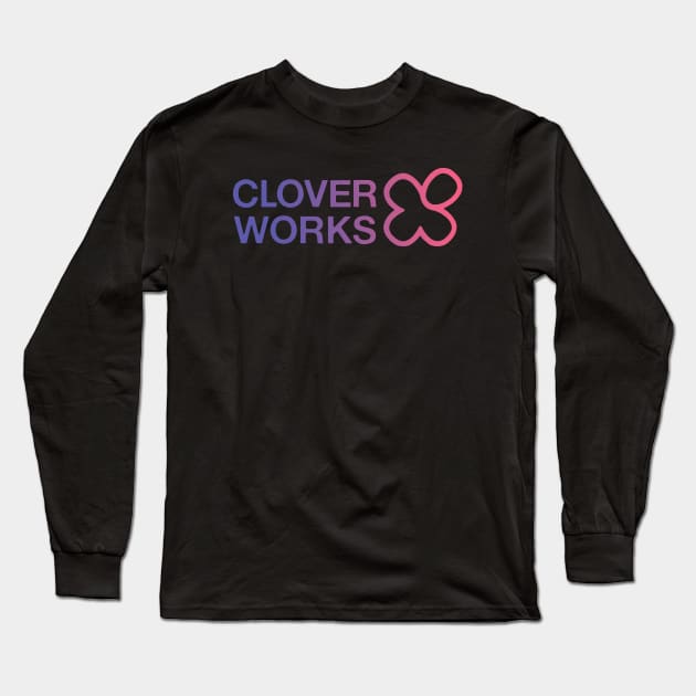 Clover Works Logo Long Sleeve T-Shirt by JamesCMarshall